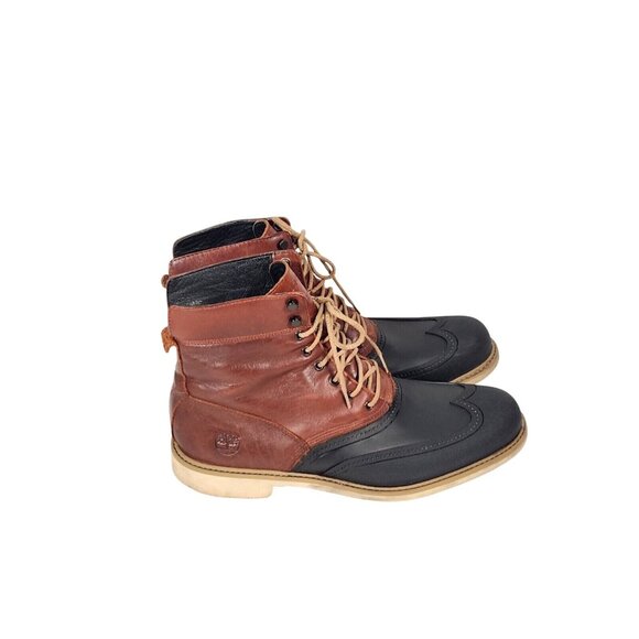 Timberland Stormduck Waterproof Leather Lace Up Wingtip Boots Men\'s 10.5 main image 7